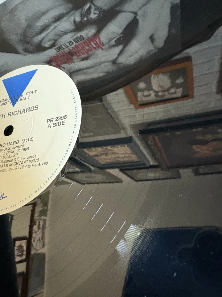 1970s LP Lot Rolling Stones Keith Richards Promo Neil Young - Image 4 of 4