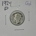 1924-P Good Mercury Dime