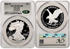 2025 W Silver American Eagle S$1 Laser Privy CAC PR70DCAM First Delivery