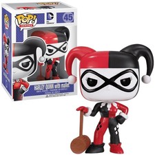 Funko POP! Figura de vinilo DC Comics Harley Quinn con mazo (clásica) #45 nueva