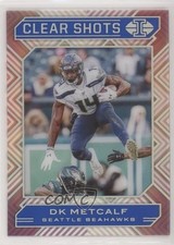 2020 Panini Illusions Clear Shots Sapphire DK Metcalf #4 0d2