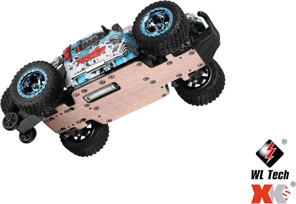 🔥 WLtoys RC Auto 284161 1:28 4WD High Speed 30 km/h 🚗 LED Lichter Metall... - Bild 4 von 4