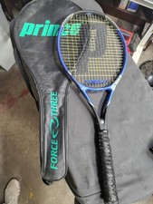 Prince FORCE 3 Pro Tennis Racket Blue/Black Grip With protective cover