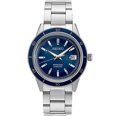 Seiko Men's Presage Automatic Blue Dial Watch - SRPG05J1 NEW
