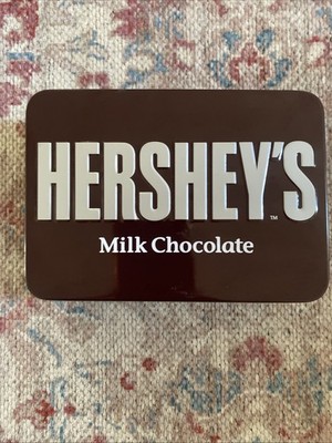 Hersheys Vintage Tin Collectible Candy Box Retro Storage