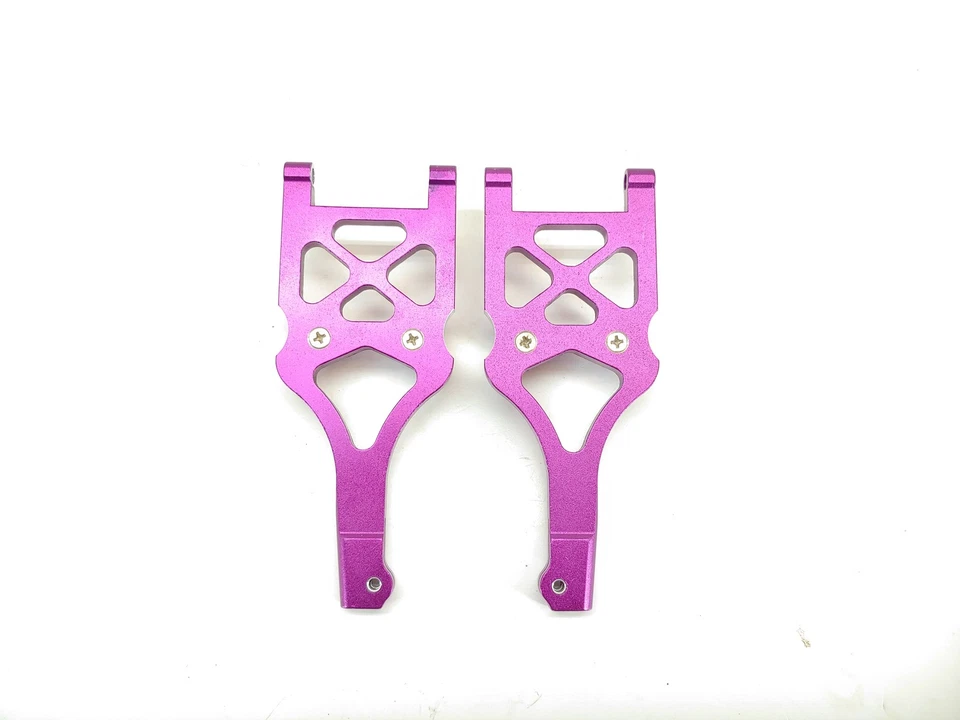*RARE* DYNAMITE ALUMINUM LOWER SUSPENSION ARM SET FOR TRAXXAS T-MAXX (PURPLE) - Image 3 of 4
