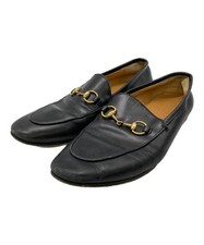 Gucci Jordaan Horsebit Loafers Black Women's Size EU37/US7