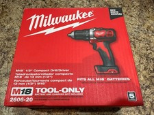 Milwaukee 2606-20 M18 1/2" Drill/Driver FACTORY WARRANTY ⭐️NEW⭐️