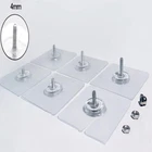 10pc Self Adhesive Screw Hooks Wall Holdes Hanger Organizer for Kitchen Utensils