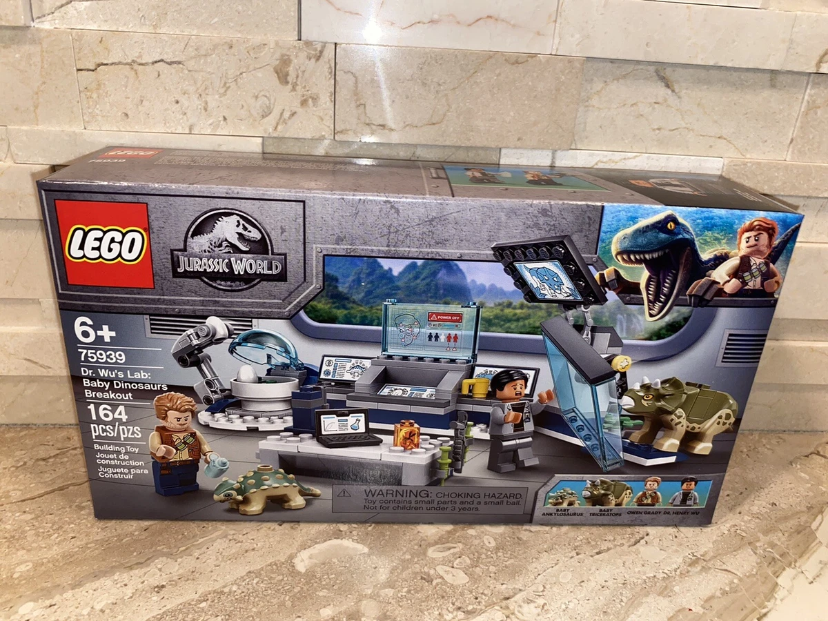 LEGO Jurassic World 75939 Dr. Wu`s Lab: Baby Dinosaurs Breakout​