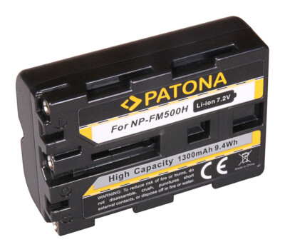 Patona Akku für Sony Alpha SLT-A99, A99 II, SLT-A77, A77 II, SLT-A68, NP-FM500H 