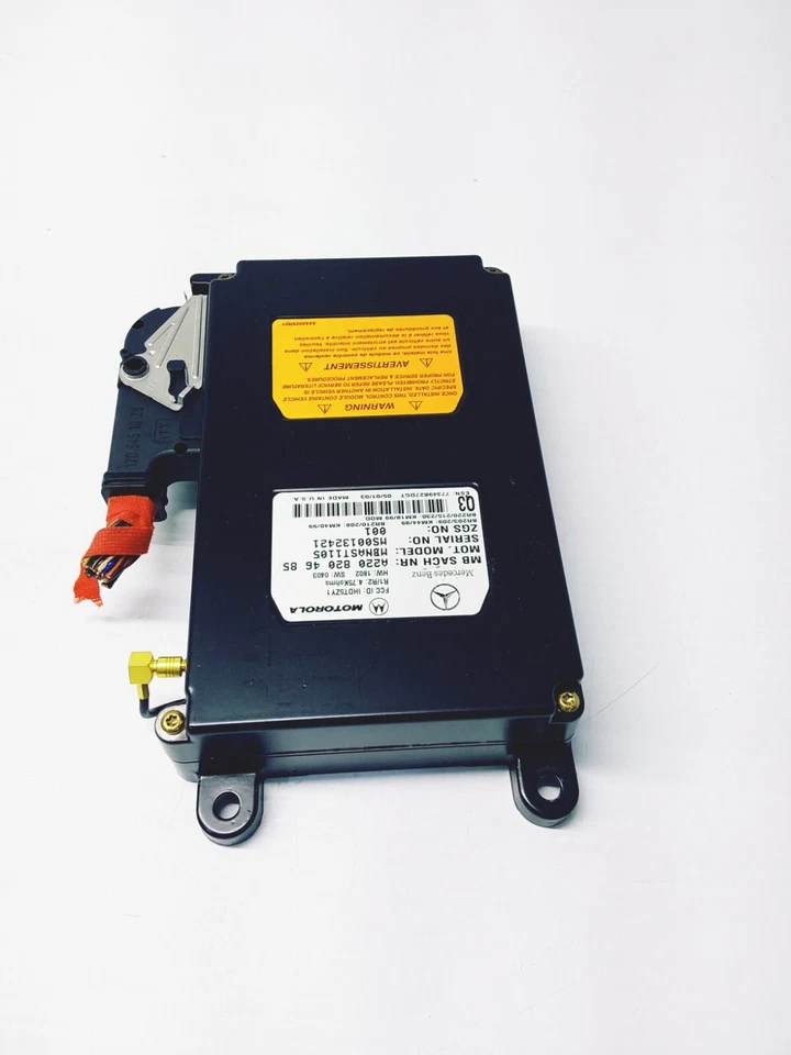 MERCEDES BENZ 2002 CLK550 COMMUNICATION CONTROL MODULE UNIT OEM 2208204685 Foto 3 de 4