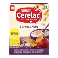 Cerelac Baby Cereal with Milk , 5 Grains  Fruits 18 to 24 Months 300g Free Ship