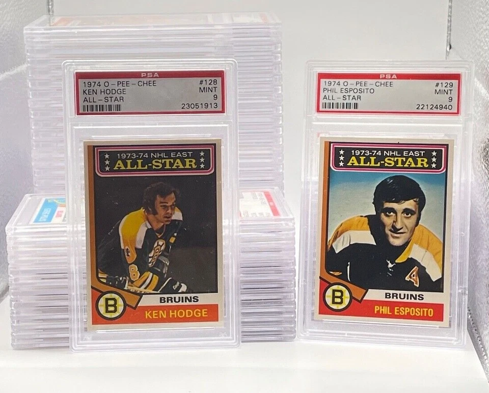 1974 O-Pee-Chee Hockey Cards ** U Picklist ** All PSA Graded Lots of low pop - Image 2 of 3