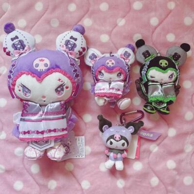 kuromi My Melody DOLLY MIX ぬいぐるみ ステッカー付 ♡ Sanrio Kuromi Dolly Mix DOLLY MIX Plush Mascot | eBay