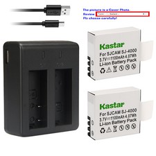Kastar Battery Charger for SJ4000 SJ5000 SJ6000 SJ7000 SJ8000 Camera Camcorder