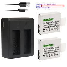 Kastar Battery Charger for SJ4000 SJ5000 SJ6000 SJ7000 SJ8000 Camera Camcorder