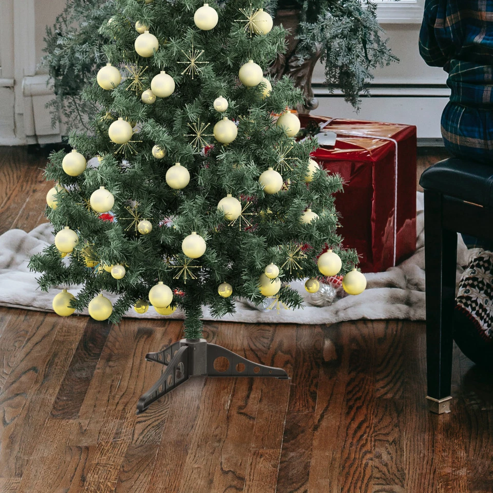 Small Triangle Christmas Tree Stand Easy to install Christmas Tree Base Holder - Image 3 of 4