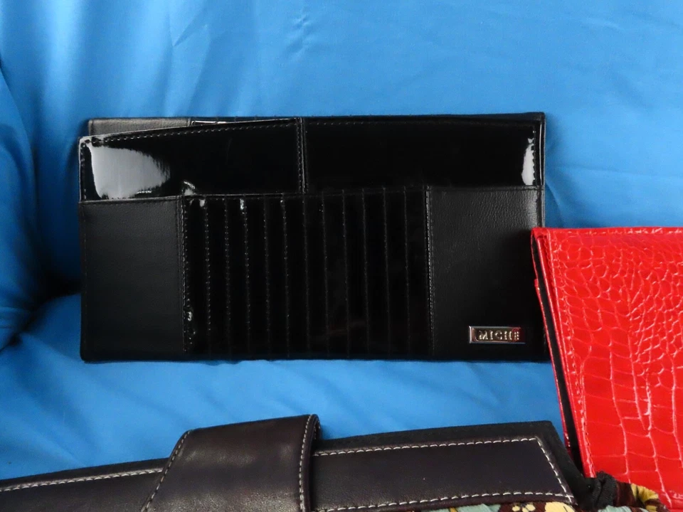 LOTE DE 6, ¡¡Bolso Cartera Miche!!️¡Solo Fundas!!️ BOLSO NO INCLUIDO Rojo Negro Azul Floral Foto 3 de 4