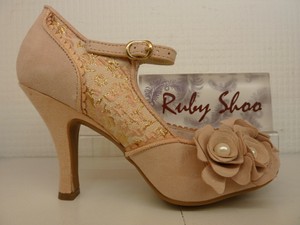 ruby shoo rose gold