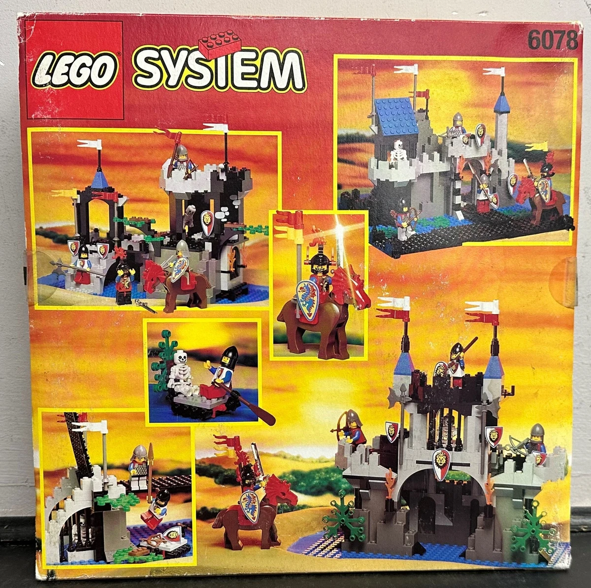 LEGO CASTLE 6078, Royal Drawbridge, New Sealed Box VERY RARE 