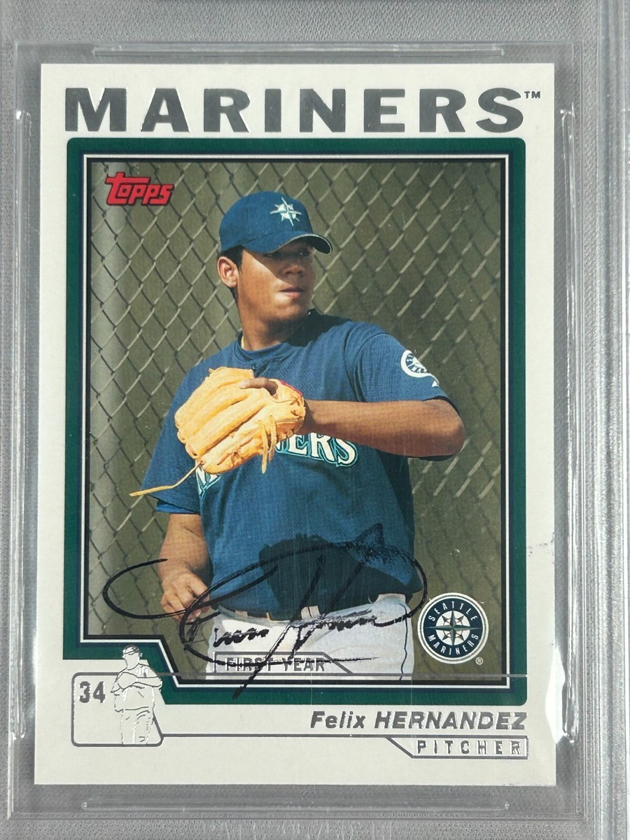 2004 Topps Traded and Rookies - Félix Hernández #T144 (RC) for