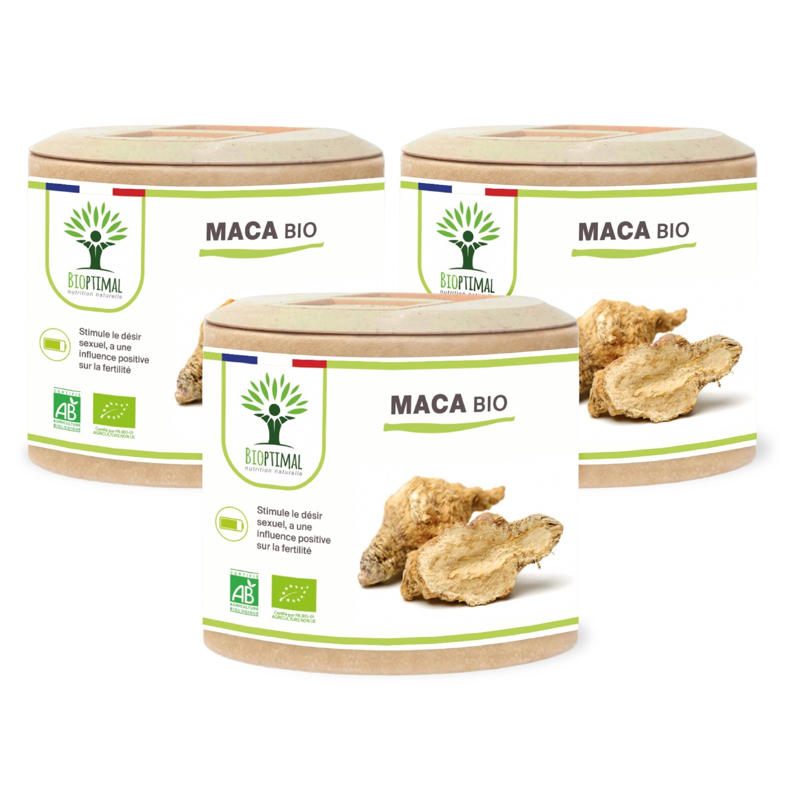Maca Bio en gélules pour booster l'endurance et la performance physique