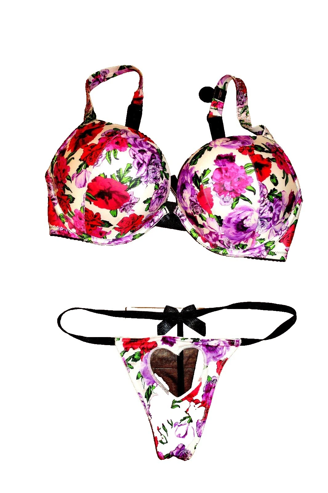 Acrílico Floral Sutiãs e conjuntos para mulheres