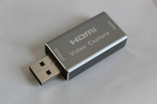 HDMI Video Capture Card with Adapter Full HD 1080P 30Fps Live Audio Video NEW