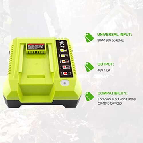 OP401 40V Charger for Ryobi 40V Battery Charger OP4026 OP40201 OP4040 OP40401 - Picture 2 of 6