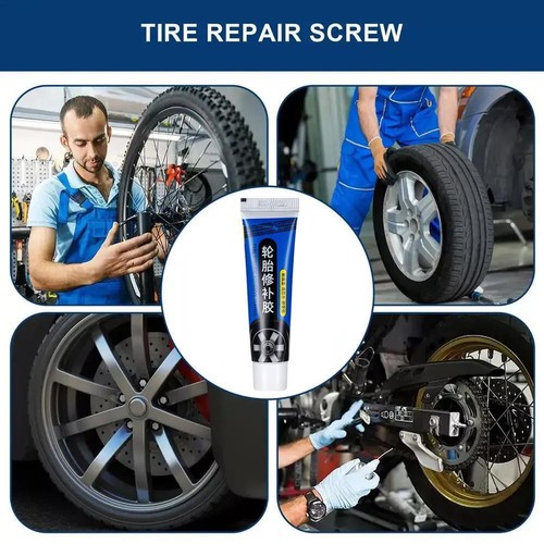 60ml Car Tire Repair Filling Reinforcement Strong Glue Waterproof Wear - Foto 13 di 14