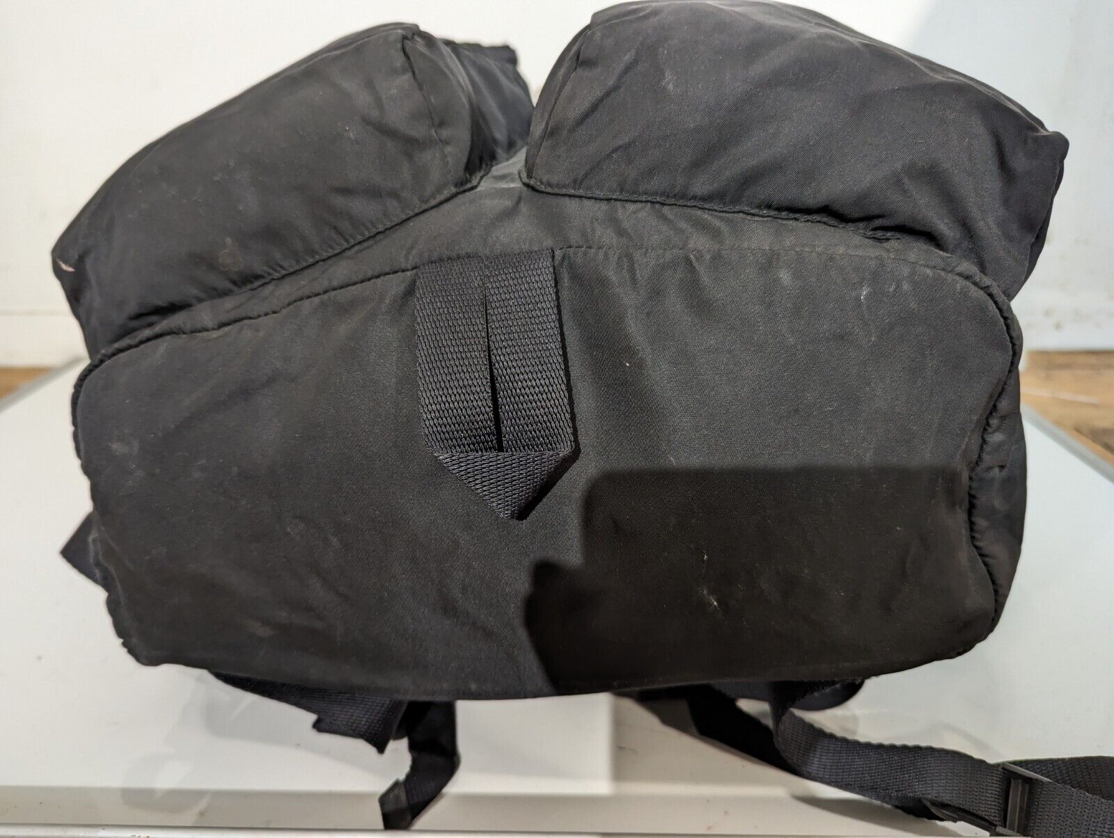 Prada Black Tessuto Nylon Large Backpack Bag V136 - image 10