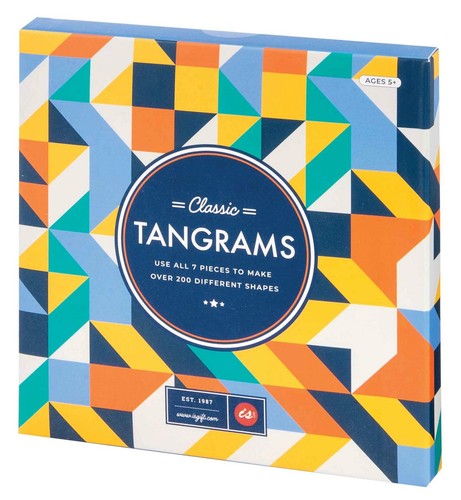 Classic Tangrams - Kids Traditonal Fun Shapes Puzzle Toy Game **FREE DELIVERY** - Picture 5 of 6