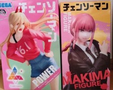 New Chainsaw man figure 2-piece set Makima Power Japan Fast Ship