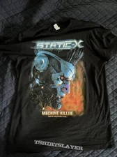 STATIC-X STATIC X MACHINE KILLER TOUR CONCERT SHIRT SIZE S-5XL