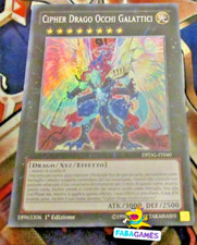 🇮🇹 YU GI OH CIPHER DRAGO OCCHI GALATTICI – DPDG IT040 SUPER RARA – ITA 🇮🇹