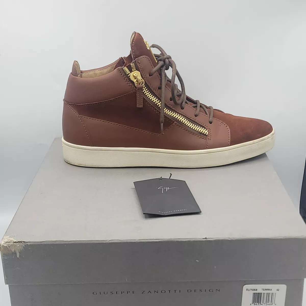 Zanotti velour clearance