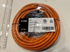 15ft 16AWG Outdoor Extension Cord, Indoor/Outdoor 15-Foot SJTW 16/3 Gauge Extens