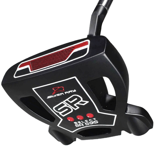 RAY COOK SR-595 SPIDER TRIPLE TRACK PUTTER 35" +HEADCOVER & MIDSIZE GRIP - Picture 3 of 5