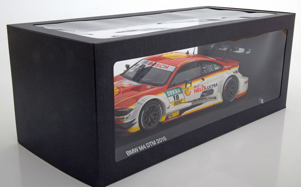 BMW M4 DTM 2016 ミニカー　1／18 スケール 1/18 Dealer Edition 2016 BMW F82 M4 DTM Martin Tomczyk #100