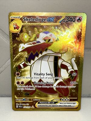 Pokemon - Skeledirge EX - Hyper Rare 272/193 - Paldea Evolved | eBay