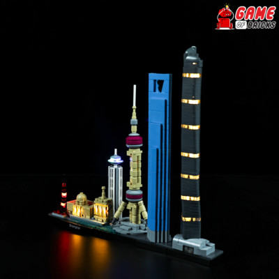 LED Light Kit for Shanghai - Compatible with LEGO  21039 Set