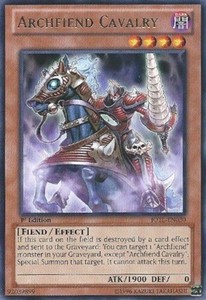 Archfiend Cavalry - JOTL-EN030 - Rare - 1st Edition x3 - Lightly Played