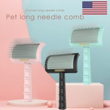 Pet Brush Comb CAT DOG Hair Remove Needle Massage Grooming Tool Cleaning Supply