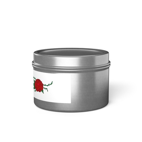 Rose Scented Tin Candle, Romantic Gift, Home Decor, Aromatherapy, Self-Care - Picture 24 of 37