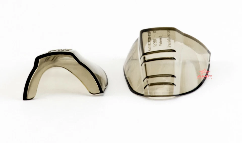 3 Pares Radianes Flexibles Universal Protector Lateral de Humo para Gafas de Seguridad Deslizables Foto 2 de 4