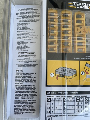 DeWalt FlexTorq Screwdriver Drill Bit Set Steel 40 pc DWA2T40IR BRAND NEW/SEALED - Picture 6 of 10