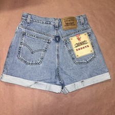Vintage 1990 s Levis 954 Junior Shorts, Deadstock NWT Size 9