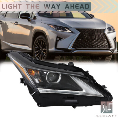 Headlight For 2016-2019 Lexus RX350|RX450h LED w/o AFS Projector Passenger Side