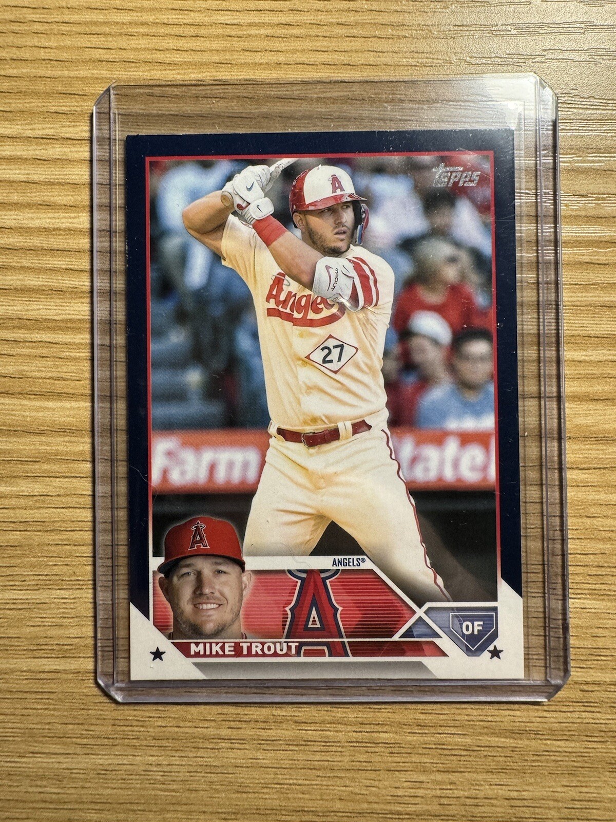 2023 Topps Royal Blue #27 Mike Trout Angels